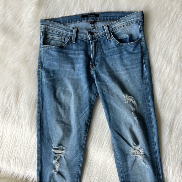 Flying Monkey Mid Rise Distressed Jeans - Picture 2 of 3